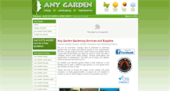 Desktop Screenshot of anygarden.com